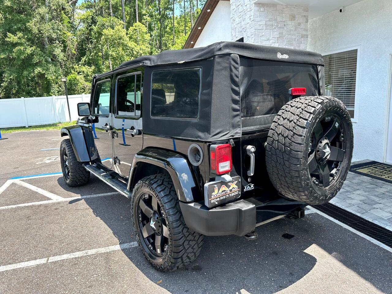 2009 Jeep Wrangler Unlimited RWD 4dr X Jacksonville FL