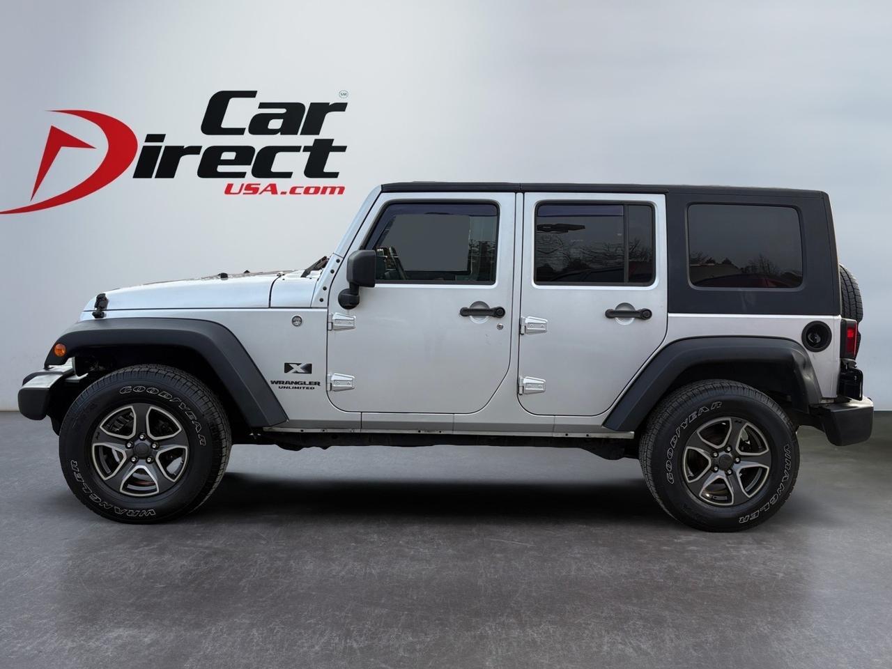 2009 Jeep Wrangler Unlimited X 4X4, FENDER FLARES, RUNNING BOARDS, LOW MILEAGE, CLEAN CARFAX, THIS IS A GREAT JEEP TO GET ON THE ROAD! Virginia Beach VA