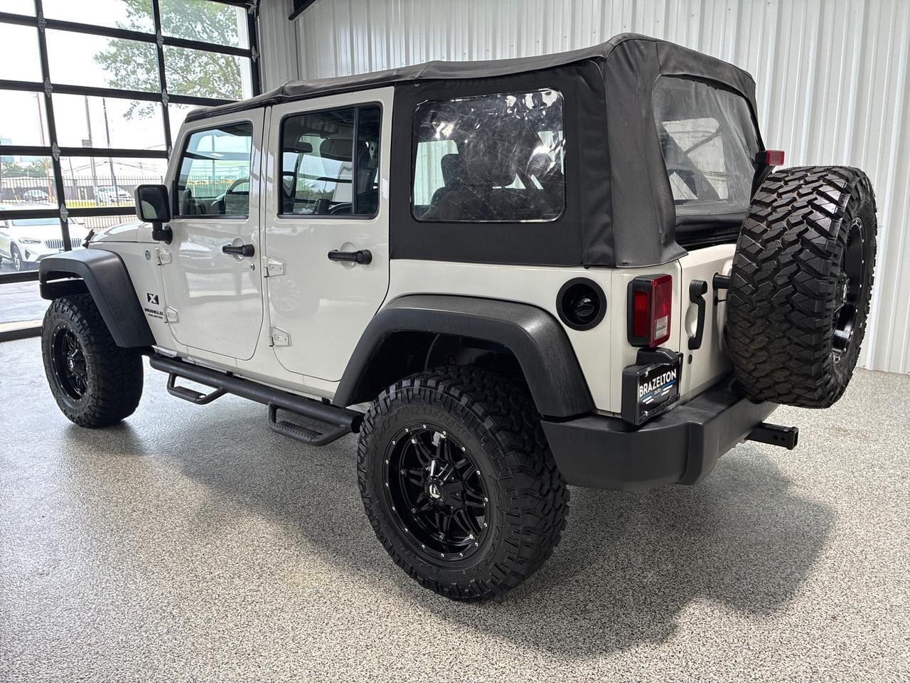 2009 Jeep Wrangler Unlimited X, Only 29k Miles, Manual, Terraflex Lift, Bumper, Fuel Wheels, New Nitto Tires