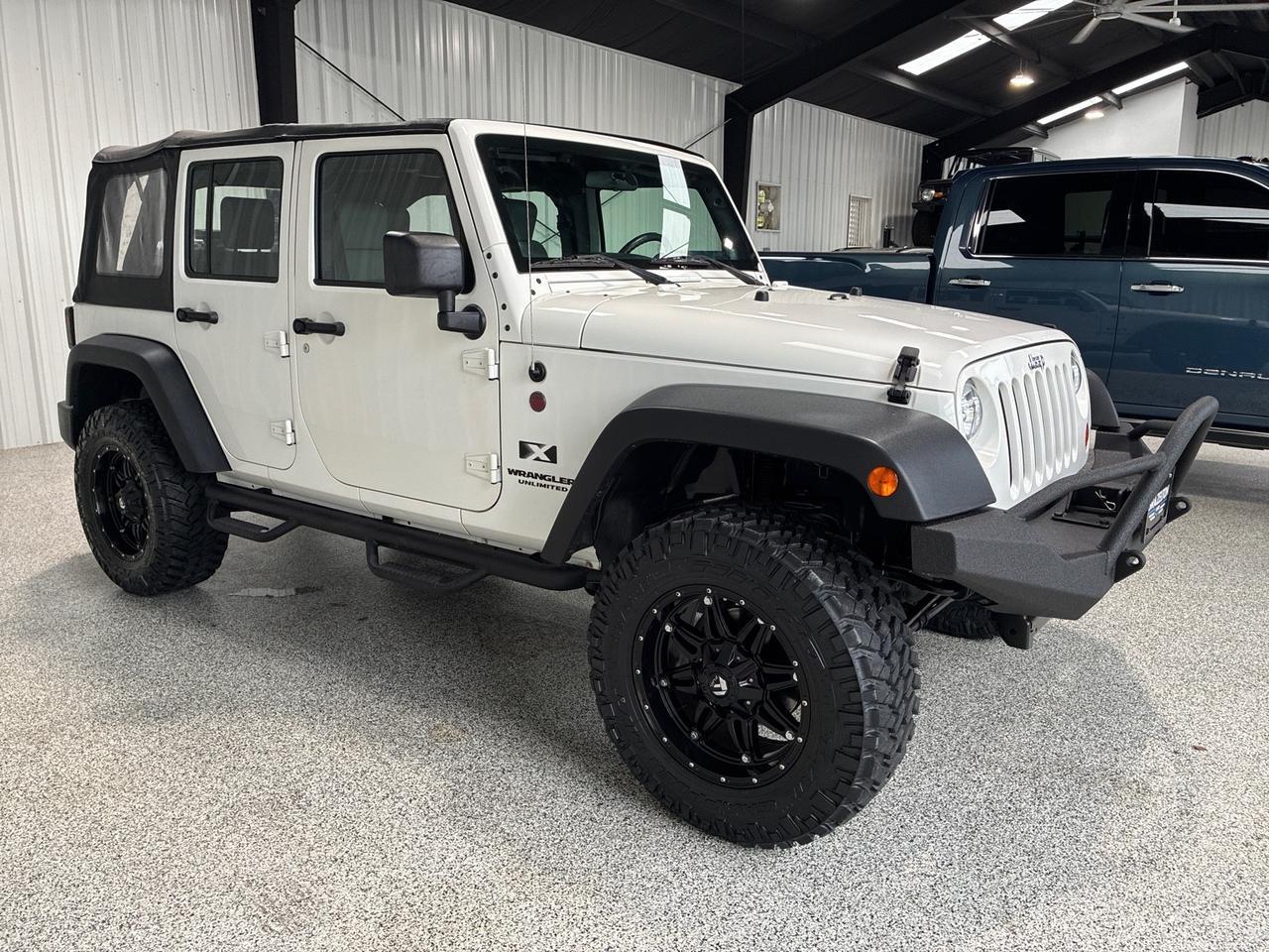 2009 Jeep Wrangler Unlimited X, Only 29k Miles, Manual, Terraflex Lift, Bumper, Fuel Wheels, New Nitto Tires Houston TX