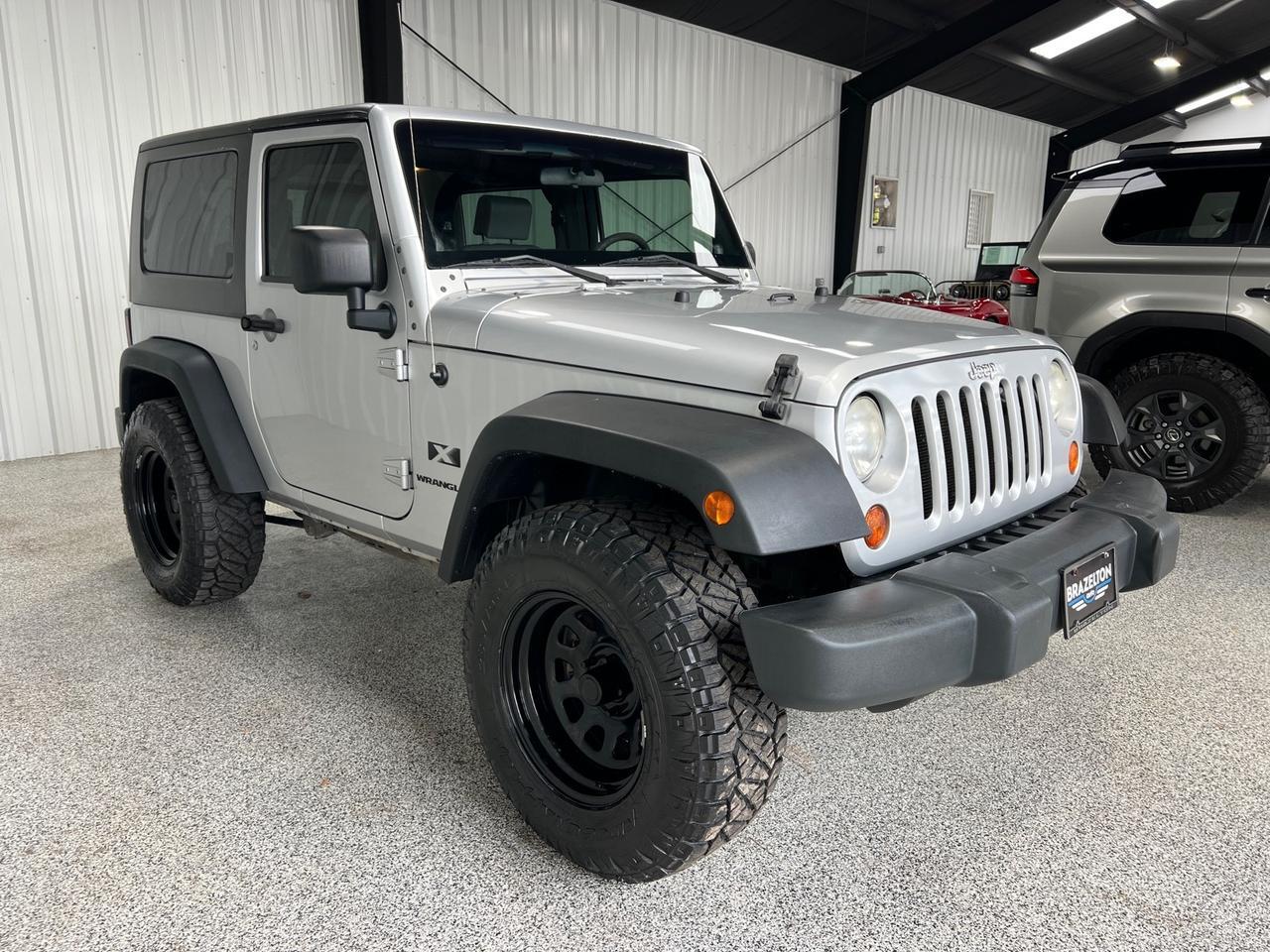 2009 Jeep Wrangler X, Leather, Hard Top, New Wheels and 33in Tires Houston TX