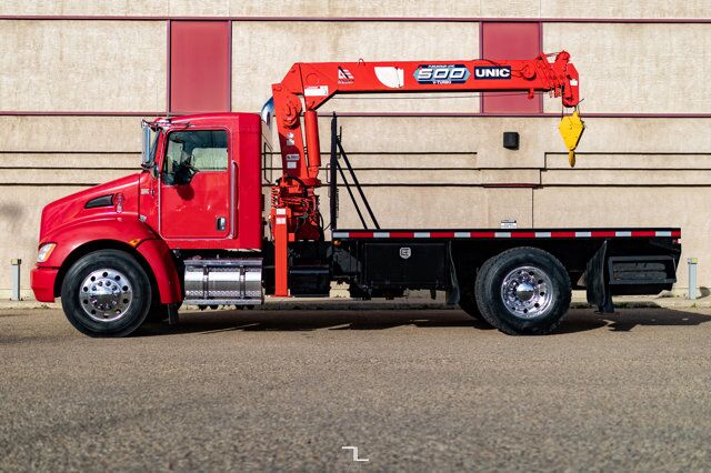 2009 Kenworth T-370 Daycab Picker Deck Red Deer AB