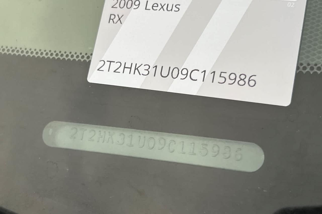 2009 Lexus RX 350 Roseville CA