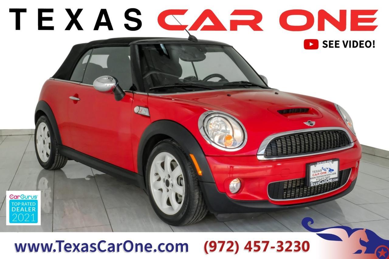 2009 MINI Cooper Convertible S AUTOMATIC PUSH BUTTON START PADDLE SHIFTERS CRUISE CONTROL ALLOY WHEELS
