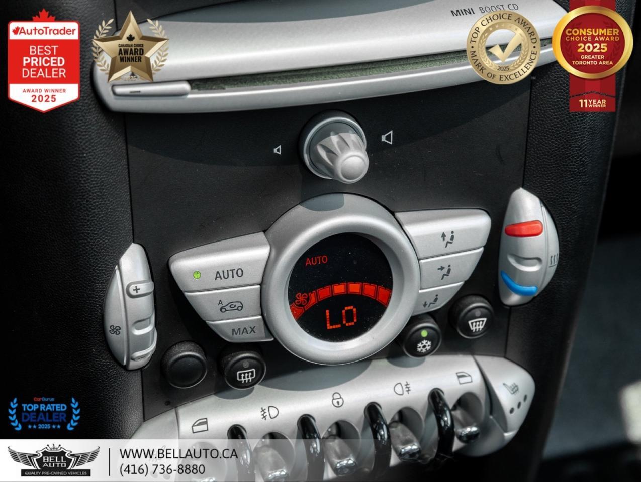 2009 MINI Cooper Hardtop Classic | Automatic | PANO | LTHR | HTD SEATS | LOWKMS Toronto ON