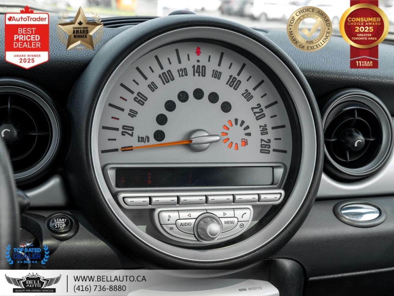 2009 MINI Cooper Hardtop Classic | Automatic | PANO | LTHR | HTD SEATS | LOWKMS Toronto ON