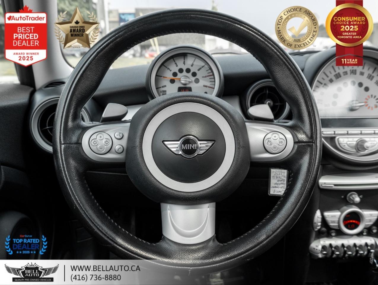 2009 MINI Cooper Hardtop Classic | Automatic | PANO | LTHR | HTD SEATS | LOWKMS Toronto ON