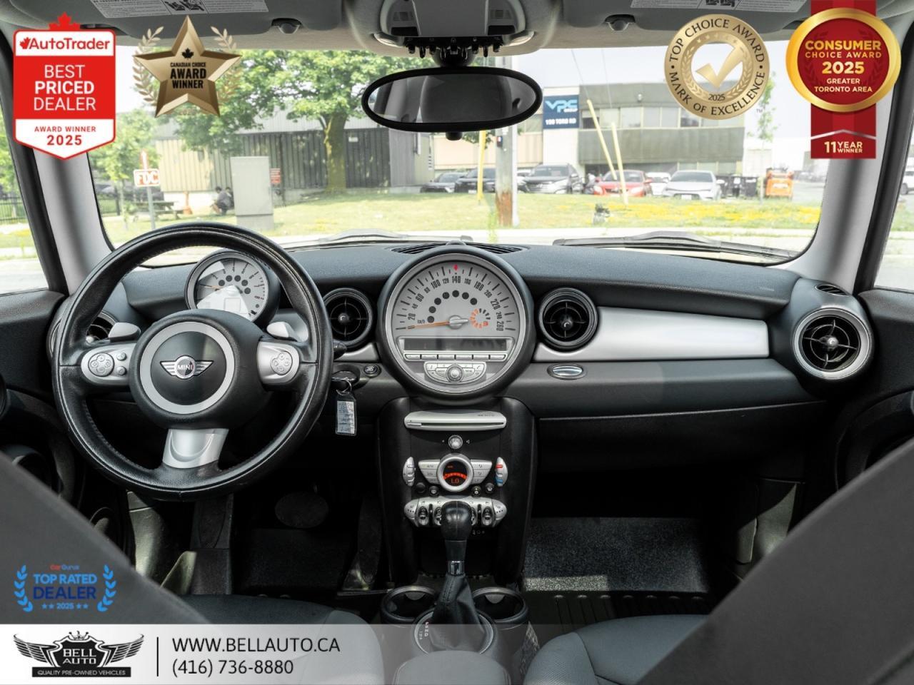 2009 MINI Cooper Hardtop Classic | Automatic | PANO | LTHR | HTD SEATS | LOWKMS Toronto ON