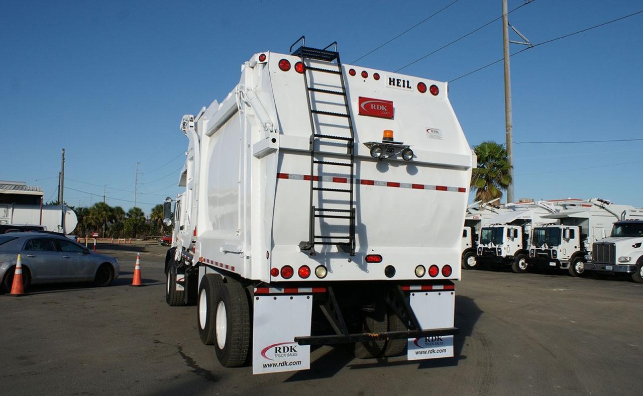2009 Mack MRU613 35 yd Heil Front Loader Garbage Truck Tampa FL