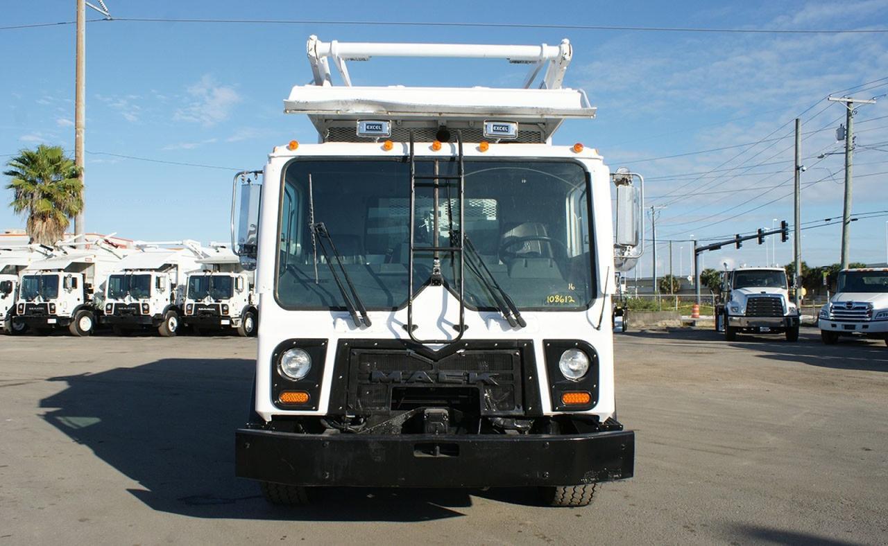 2009 Mack MRU613 35 yd Heil Front Loader Garbage Truck Tampa FL