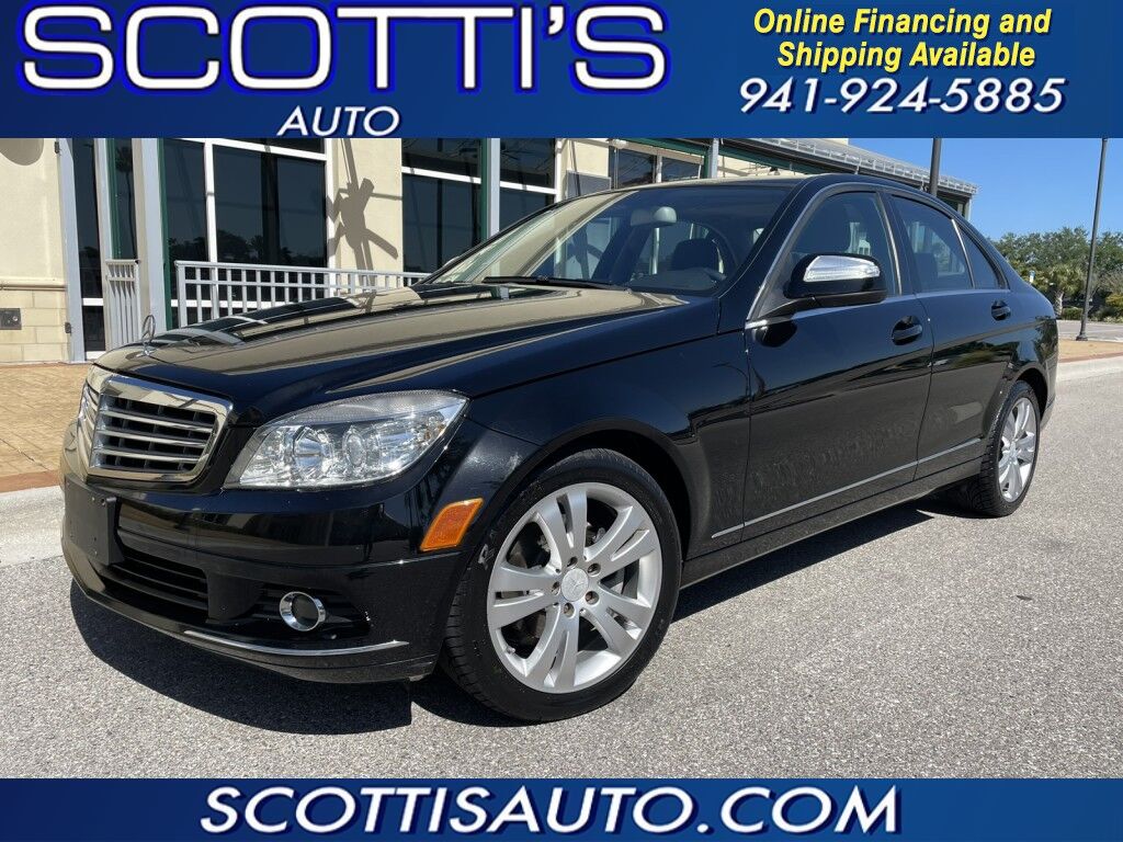 2009 MercedesBenz CClass 3.0L Sport 1OWNER CLEAN CARFAX 6 CYL