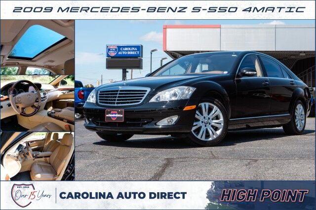 2009 Mercedes-Benz S-550 4Matic / 5.5L V8 / Sunroof / Cooled Seats!