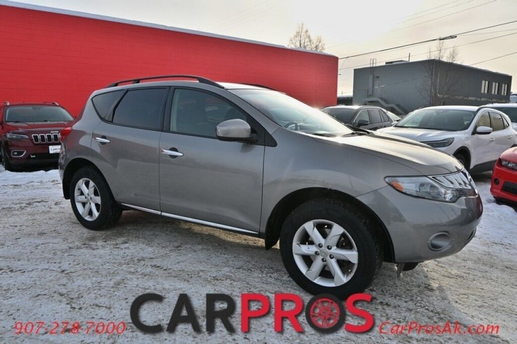 2009 Nissan Murano S - All Wheel Drive - Power Windows & Door Locks - Power Side Mirrors - Keyless Entry & Push To Start - 6 Speaker audio w/ AUX/CD - Dual Climate Control - Alloy Wheels Anchorage AK