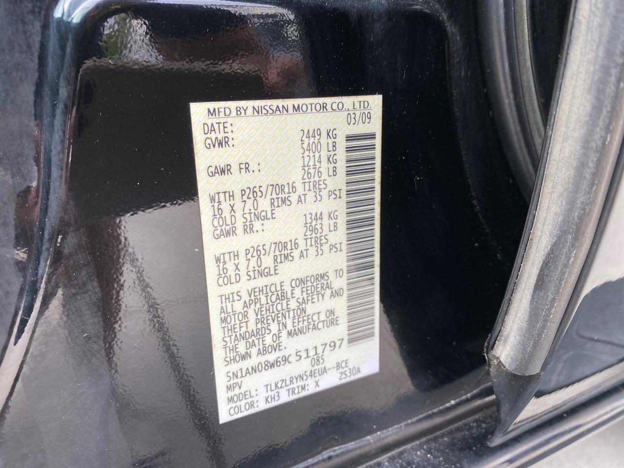 2009 Nissan Xterra 6 SPDLOW MILES 50,980 1 OWNER 4WD Pompano Beach FL