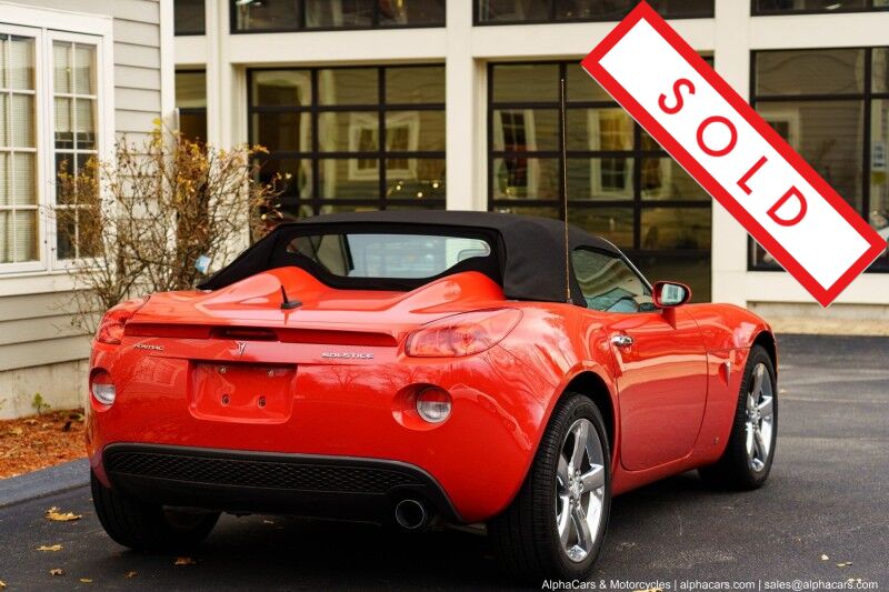 2009 Pontiac Solstice Convertible Boston MA