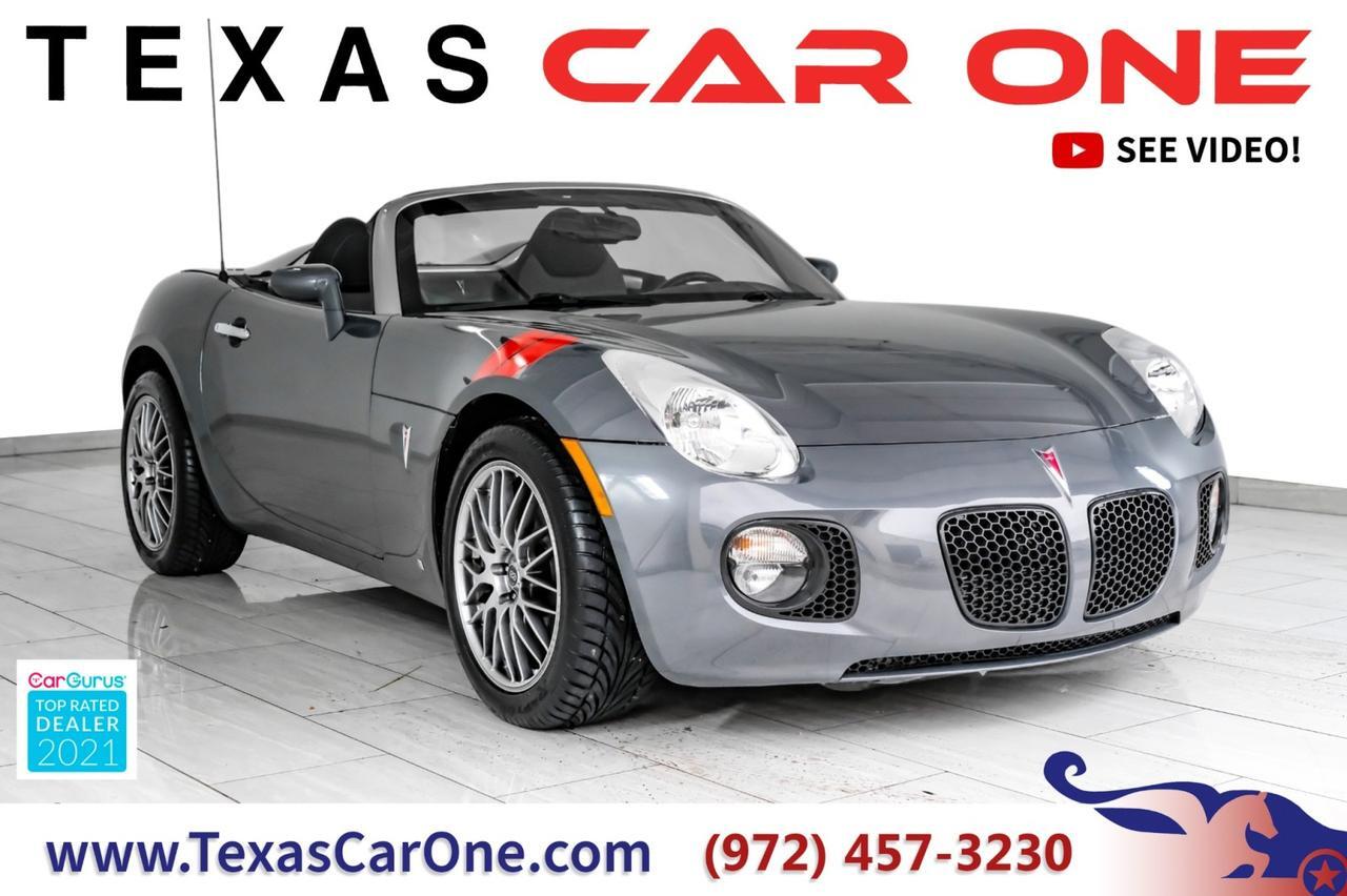 2009 Pontiac Solstice GXP AUTOMATIC LEATHER STEERING WHEEL CRUISE CONTROL ALLOY WHEELS