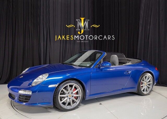2009 Porsche 911 Carrera S Cabriolet ($109,465 MSRP) *AQUA BLUE* *BOSE SOUND* *4 NEW TIRES / SERVICED*