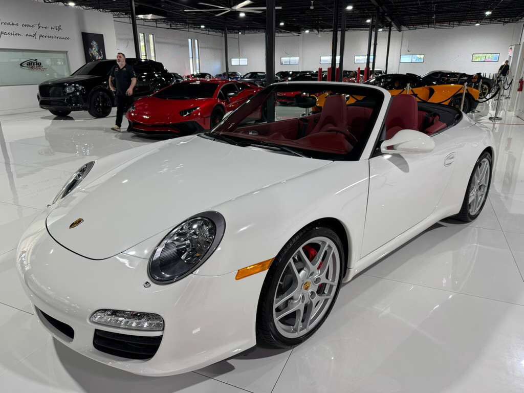 2009 Porsche 911 Carrera S Cabriolet ONLY 455 MILES! Bose audio, Sport Chrono pack, extended leather AND MUCH MORE!! Fort Lauderdale FL