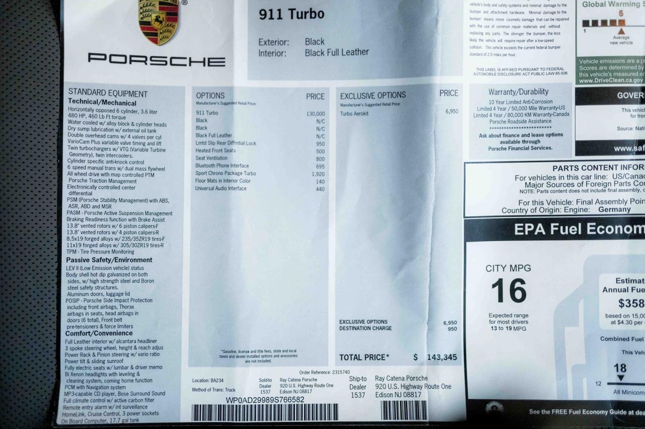 2009 Porsche 911 Turbo