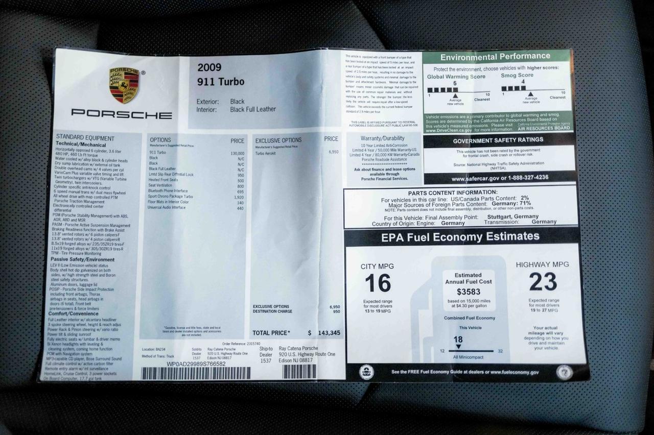 2009 Porsche 911 Turbo Marietta GA