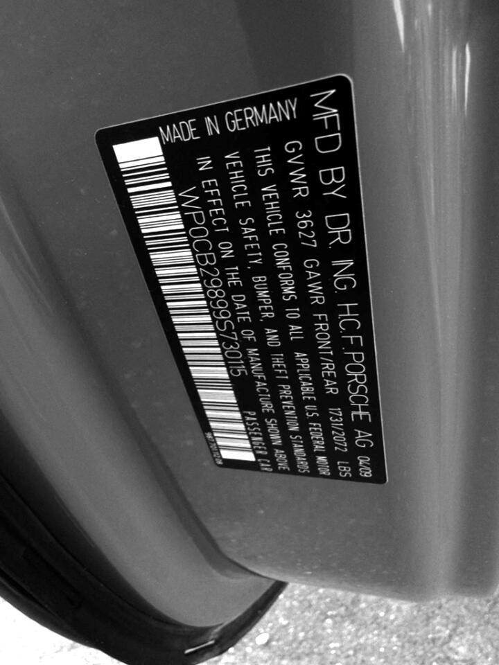 2009 Porsche Boxster 2dr Roadster S Jacksonville FL