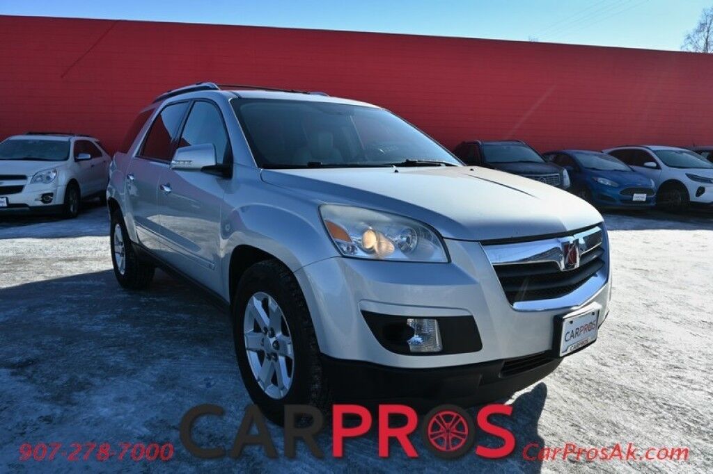 2009 Saturn Outlook XE - AWD - Convenience Pkg - Premium Pkg - Power & Heated Leather Seats - 3rd Row - Seats 8 - Dual Zone Climate Control - Backup Camera - Cruise Control - Power Liftgate - Alloy Wheels - Tow Pkg