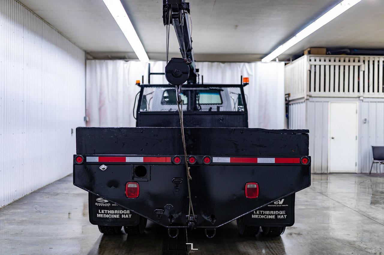 2009 Sterling Acterra 3 Ton Crane Deck Diesel Red Deer AB