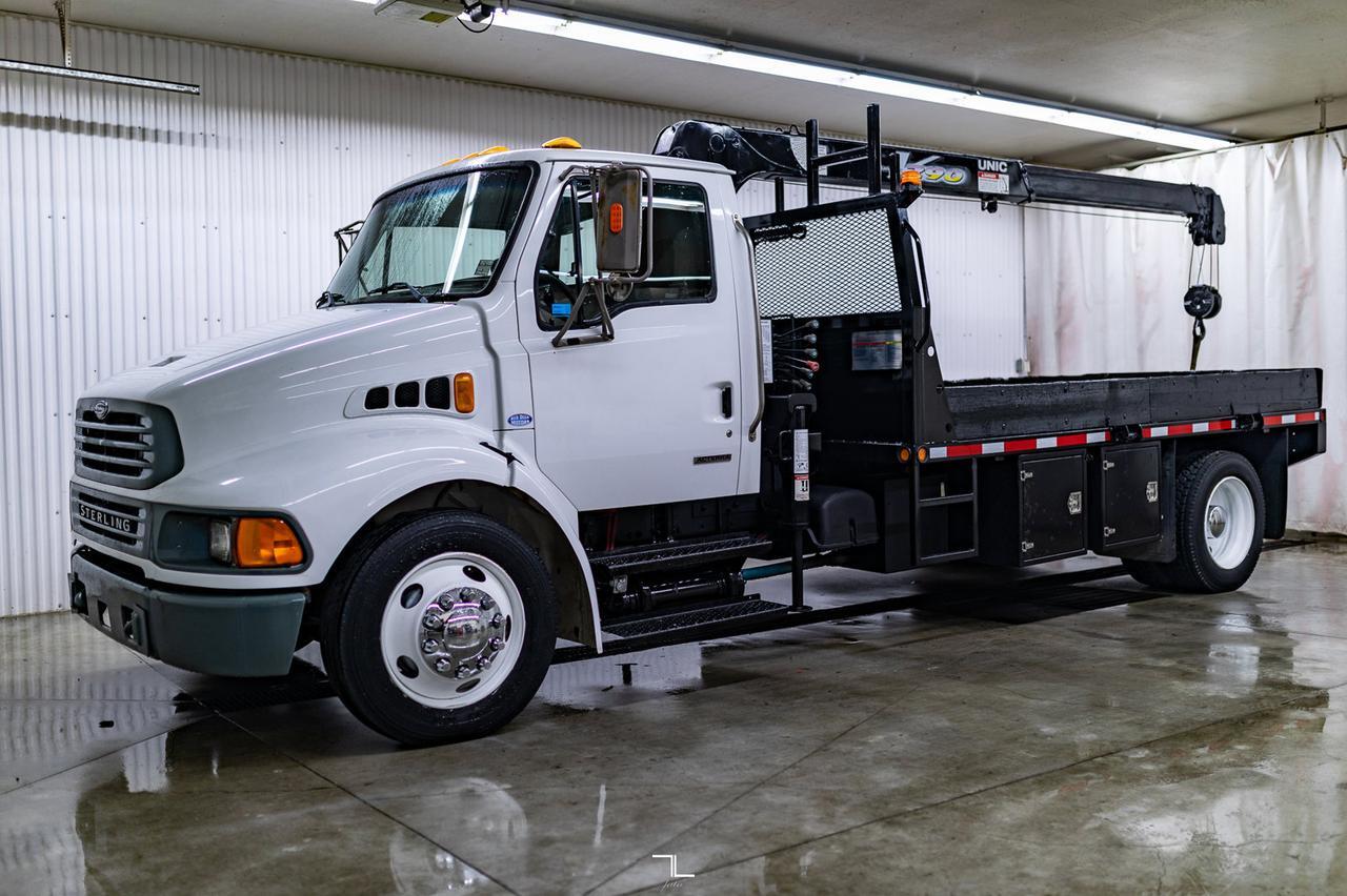 2009 Sterling Acterra 3 Ton Crane Deck Diesel Red Deer AB