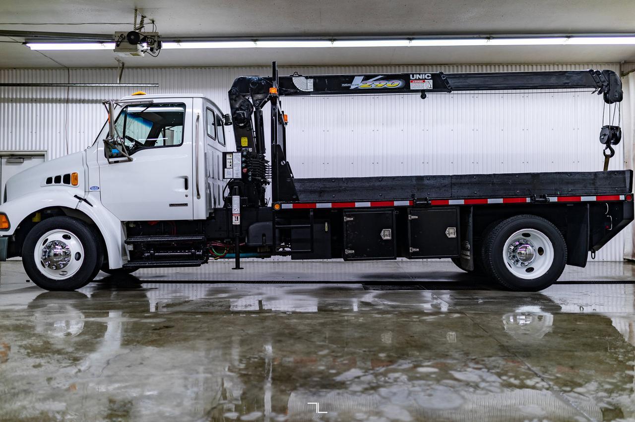 2009 Sterling Acterra 3 Ton Crane Deck Diesel Red Deer AB