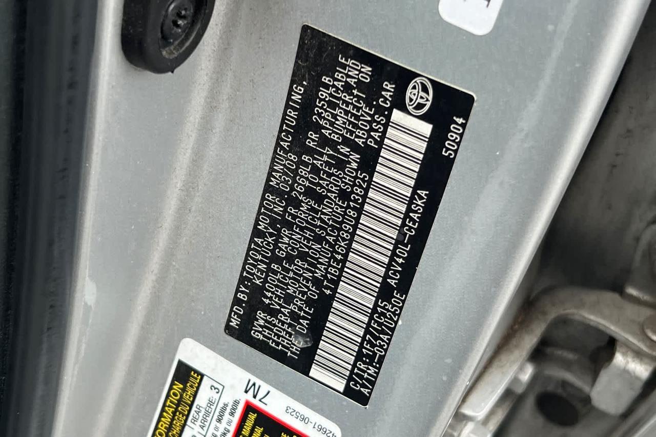 2009 Toyota Camry SE Roseville CA