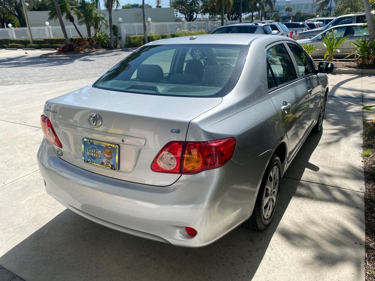 2009 Toyota Corolla LE 1 OWNER LOW MILES 27,181 Pompano Beach FL