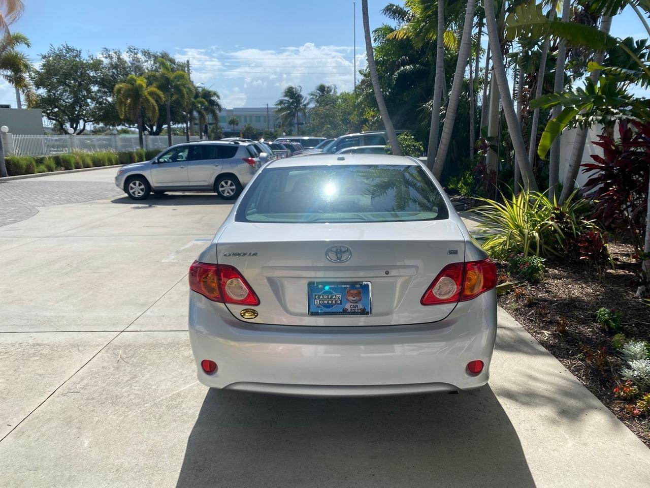 2009 Toyota Corolla LE 1 OWNER LOW MILES 27,181 Pompano Beach FL