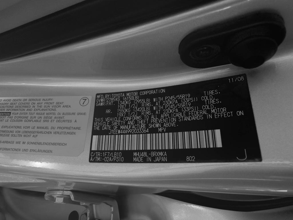 2009 Toyota Highlander Hybrid 4WD 4dr Limited w/3rd Row (Natl) Jacksonville FL