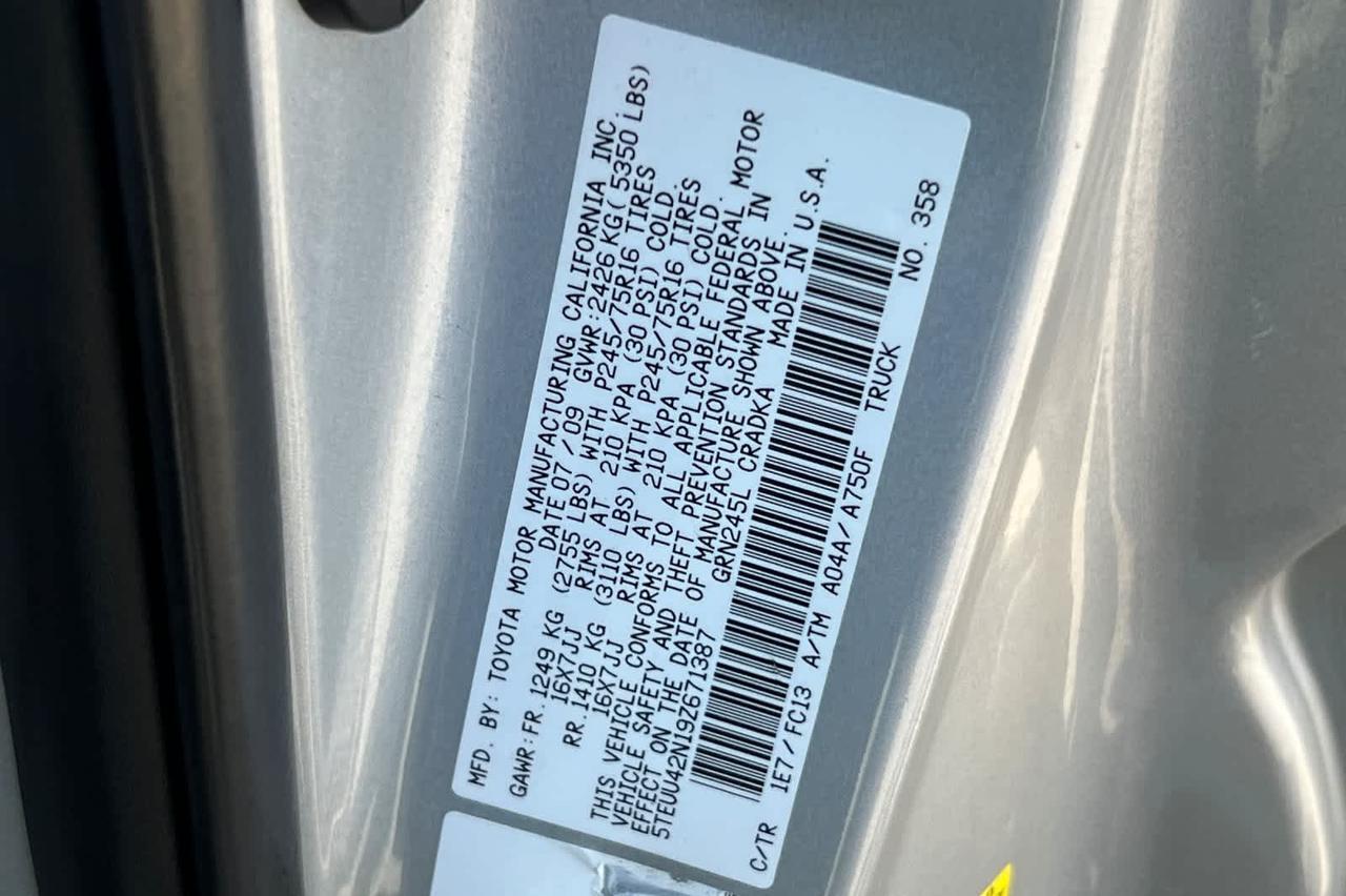 2009 Toyota Tacoma Roseville CA