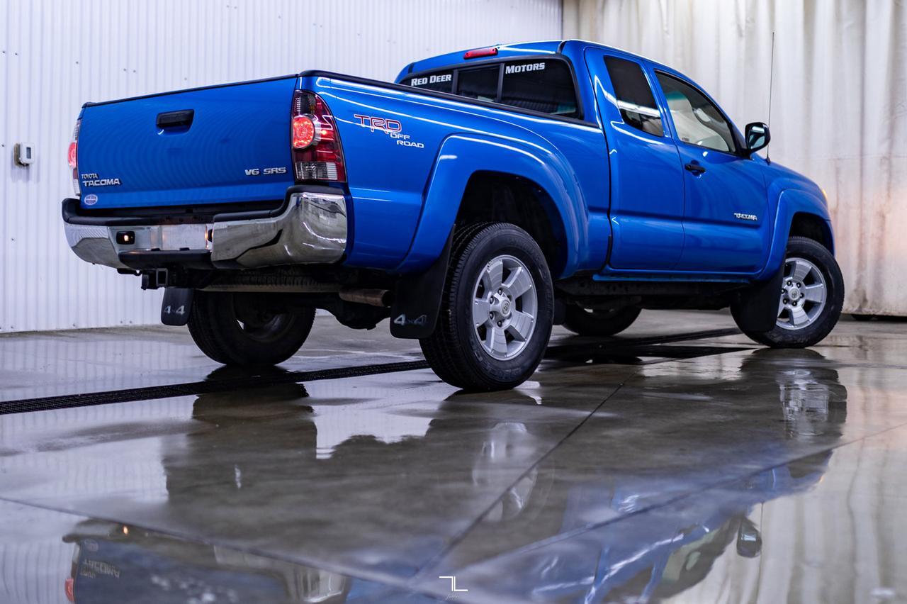 2009 Toyota Tacoma 4x4 Access Cab TRD Manual BCam Red Deer AB