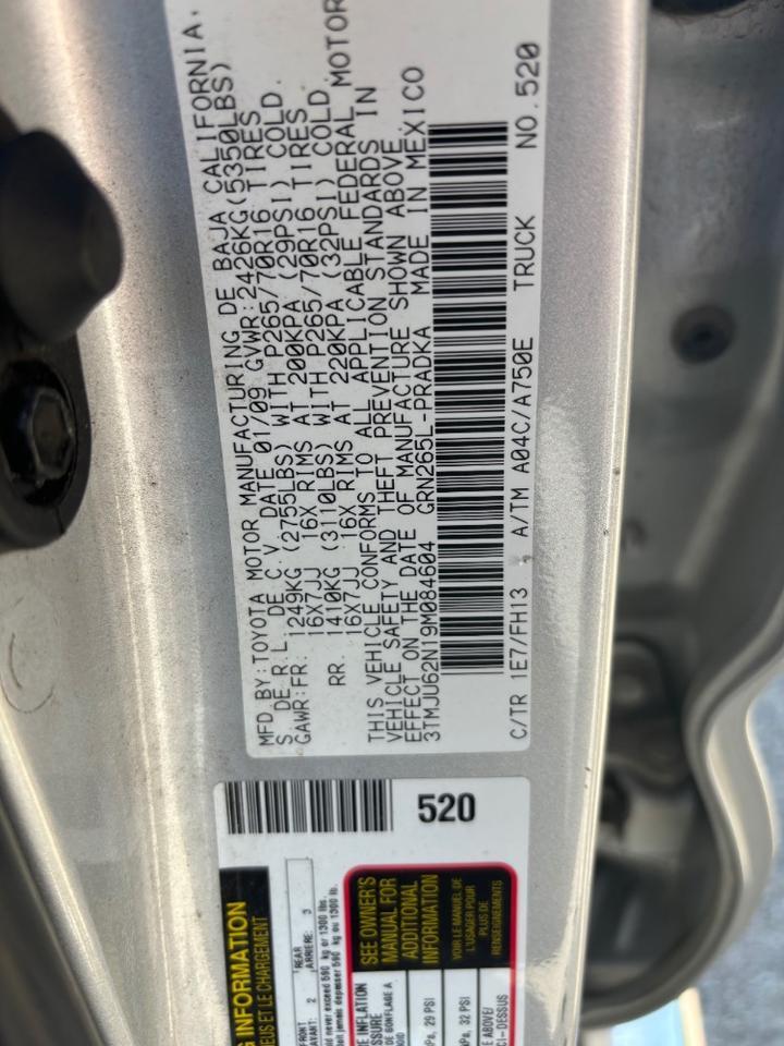 2009 Toyota Tacoma PreRunner V6 Wayland MI