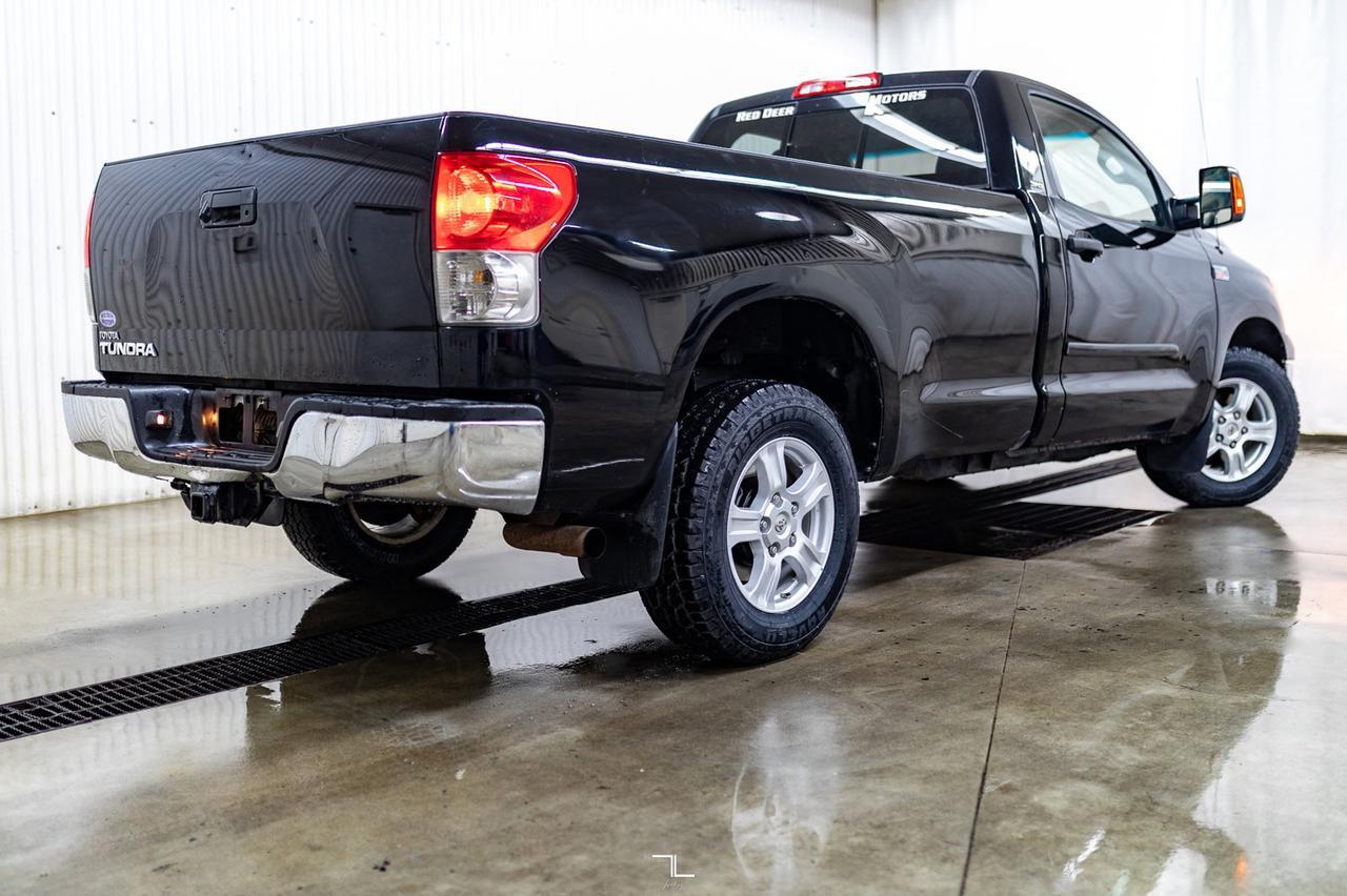 2009 Toyota Tundra 4x2 Reg Cab SR5 Longbox Red Deer AB