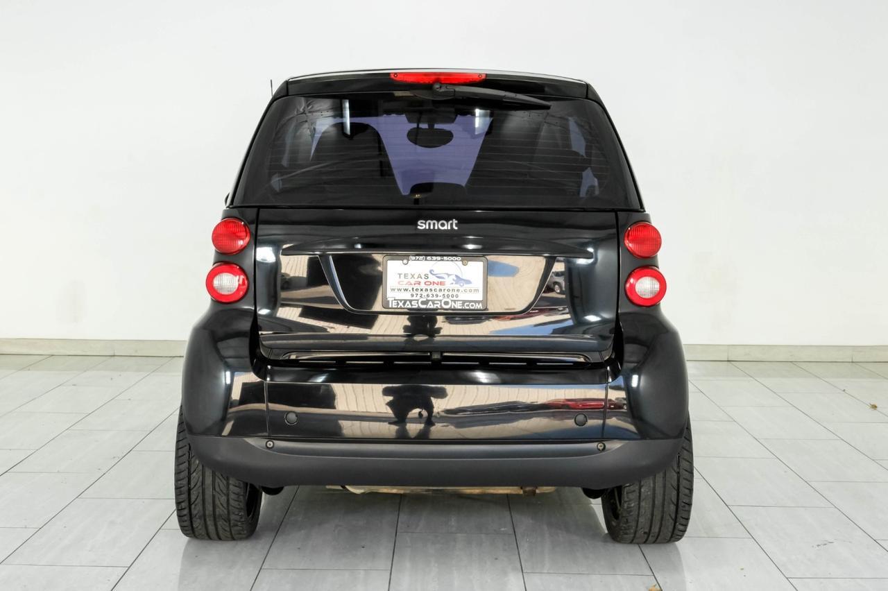 2009 smart fortwo PASSION AUTOMATIC GLASS ROOF LEATHER/CLOTH HEATED SEATS ALLOY WH Carrollton TX