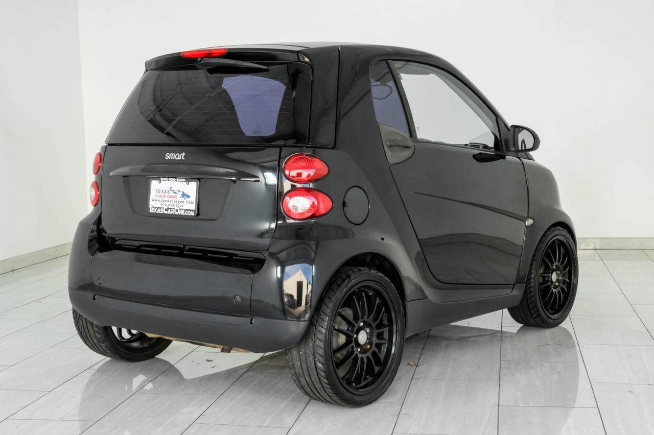 2009 smart fortwo PASSION AUTOMATIC GLASS ROOF LEATHER/CLOTH HEATED SEATS ALLOY WH Carrollton TX
