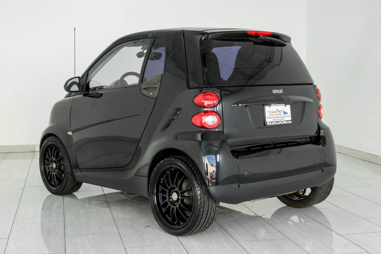 2009 smart fortwo PASSION AUTOMATIC GLASS ROOF LEATHER/CLOTH HEATED SEATS ALLOY WH Carrollton TX