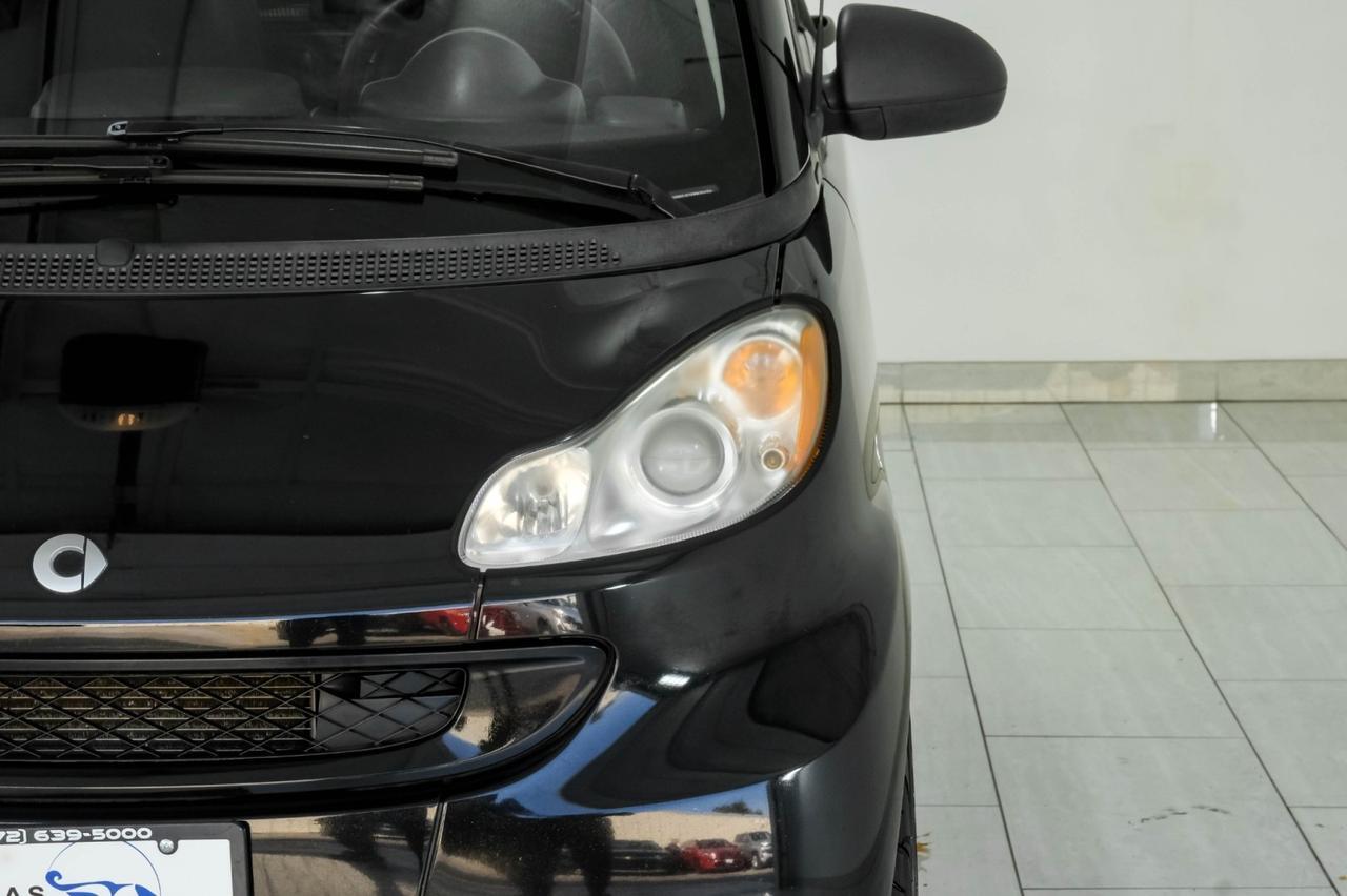 2009 smart fortwo PASSION AUTOMATIC GLASS ROOF LEATHER/CLOTH HEATED SEATS ALLOY WH Carrollton TX