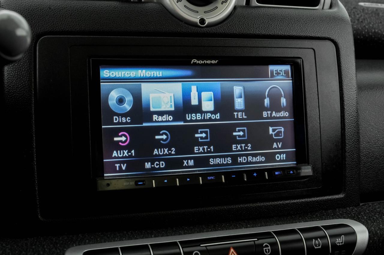 2009 smart fortwo PASSION AUTOMATIC GLASS ROOF LEATHER/CLOTH HEATED SEATS ALLOY WH Carrollton TX