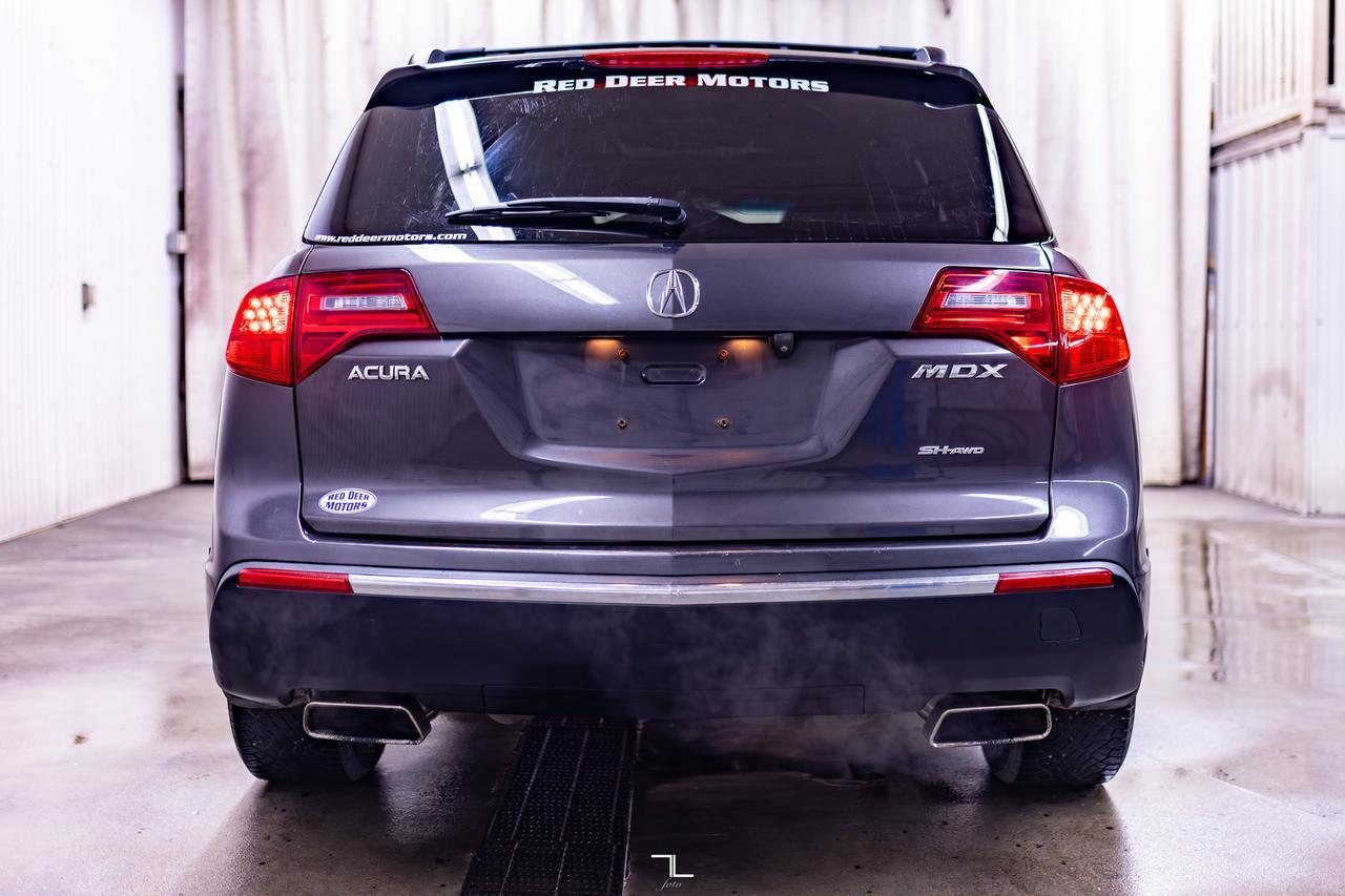 2010 Acura MDX SH-AWD Elite Leather Roof Nav BCam Red Deer AB