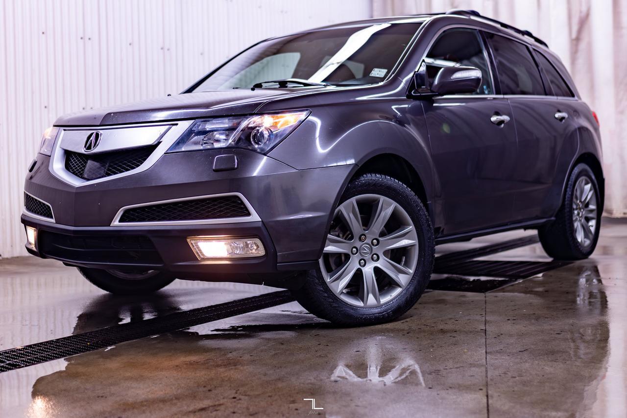 2010 Acura MDX SH-AWD Elite Leather Roof Nav BCam Red Deer AB