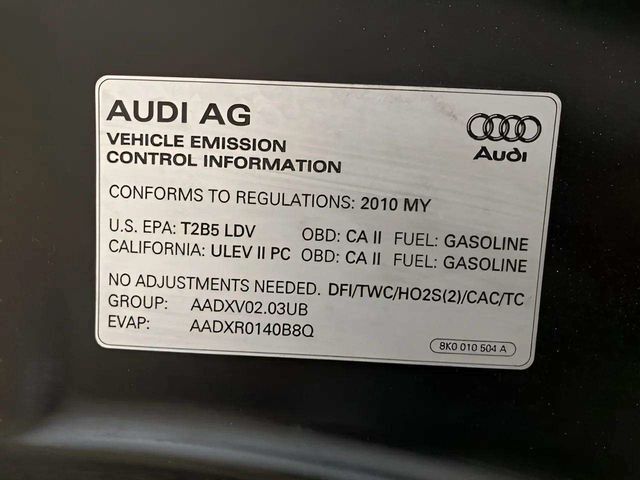 2010 Audi A4 2.0T Premium FrontTrak Dallas TX