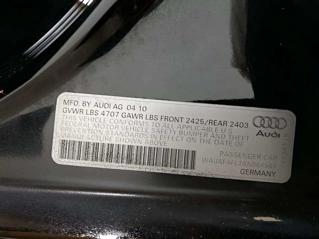 2010 Audi A4 2.0T Premium FrontTrak Dallas TX