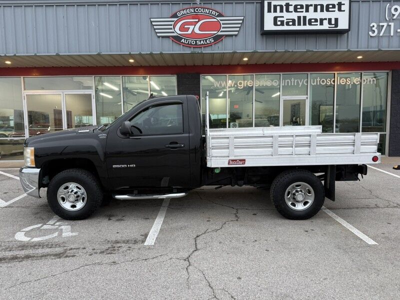 2010 Chevrolet 2500HD 4x4 Diesel Flatbed 47k exempt mi's Work Truck Collinsville OK