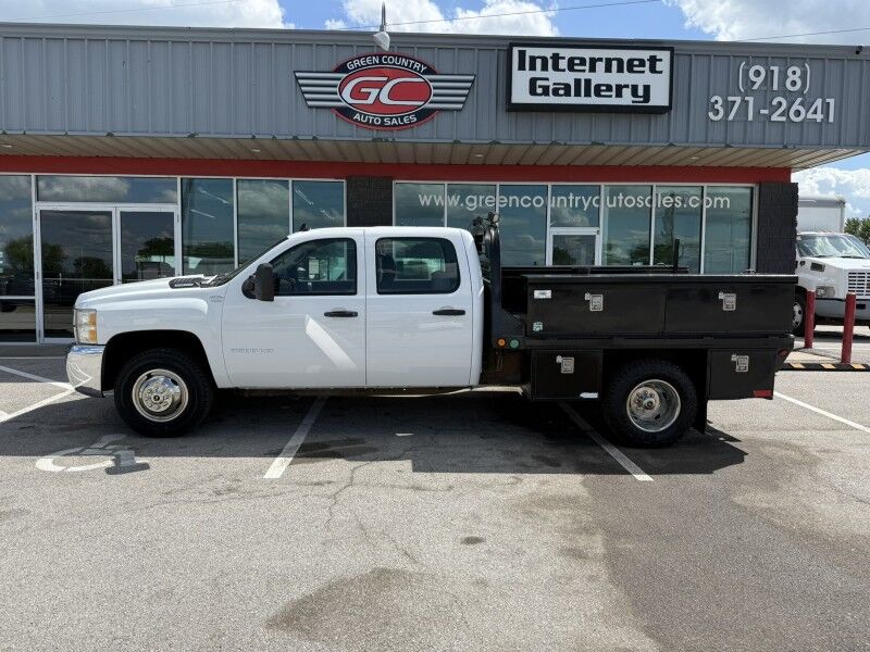 2010 Chevrolet 3500HD 4x4 Diesel Flatbed DRW Work Truck Collinsville OK