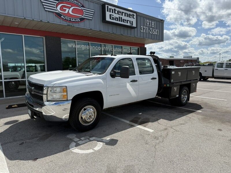 2010 Chevrolet 3500HD 4x4 Diesel Flatbed DRW Work Truck Collinsville OK
