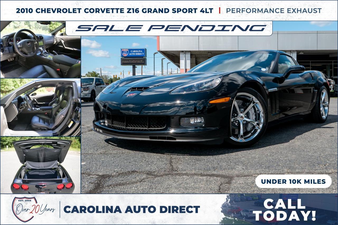 2010 Chevrolet Corvette Z16 Grand Sport 4LT / 6.2L V8 / Performance Exhaust
